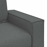 Sofa 3 pcs Dark Grey Fabric 3324610