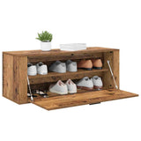 Shoe Cabinet Old wood 100 x 35 x 38 cm Engineered wood 881018
