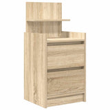 Bedside Cabinets with 2 Drawers 2 pcs Sonoma Oak 38x34x80 cm 861360