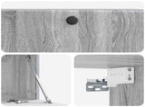 Wall-Mounted TV Cabinet 78.5 x 31 x 30 cm Grey Sonoma 899231
