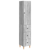Cabinet Set 2 pcs 33 x 34.5 x 90 cm Engineered Wood 3416472