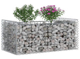 Gabion Raised Bed Silver 42033296