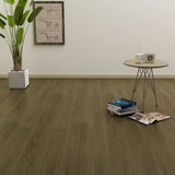 Self-adhesive Flooring Planks 4.46 m 3 mm PVC Brown 143874