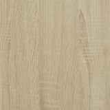 Bookcase Sonoma Oak 80.5x35x139 cm Engineered Wood 3300846