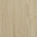 Book Cabinet Sonoma Oak 80x30x189 cm Engineered Wood 3314671