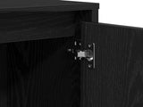 Sideboard Black 102 x 29.5 x 75 cm Engineered wood 862084