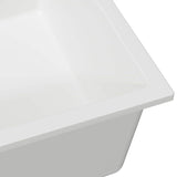 Kitchen Sink White 54 x 44 x 20 cm Granite 4012350