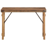Console Table Brown 110 x 35 x 76 cm Solid Reclaim wood 4019617