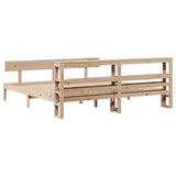 Bed Frame without Mattress 180x200 cm Super King Solid Wood Pine 3305806
