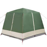 Cabin Tent 5-Person Green and White 333 x 317 x 194 cm 42004029
