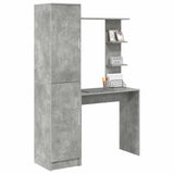 Desk 2 pcs Concrete Grey 3337284