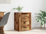 Sideboard with Drawer Old Wood 40 x 33 x 70 cm Engineered wood 881000