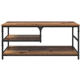 Coffee Table Old Wood 90 x 49 x 40 cm Engineered Wood 886243