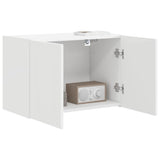 TV Wall Cabinet White 59.5 x 31 x 40 cm Engineered Wood 892329