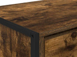 TV Cabinet Smoke Oak 100 x 36 x 49.5 cm Engineered Wood 886560