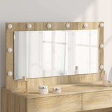Vanity Mirror Rectangular Sonoma Oak 100 x 55 x 18 cm 868303