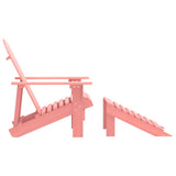 Garden Chair Pink Solid fir wood Standard Detachable 315867