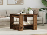 Coffee Table Old Wood 51 x 50 x 50 cm Engineered Wood 8000202