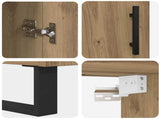 Highboard 2 pcs Artisan Oak Engineered Wood 3415870