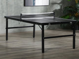 5ft Mini Table Tennis Table, Folding Ping Table with Net and Aluminium Frame, Portable Ping T3398P425043