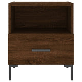 Bedside Cabinets 2 pcs Brown Oak 40x35x47.5 cm Engineered Wood 827451