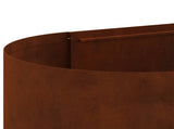 Raised Garden Bed Weathering Steel 120 x 40x 40 cm 8011690