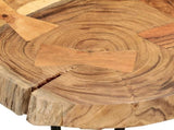Coffee Table 36 cm 4 Trunks Solid Wood Acacia 353301