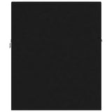 Sink Cabinet with Built-in Basin Black Engineered Wood 3070839
