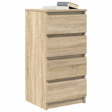 Sideboard Sonoma Oak 37.5x35x76 cm Engineered Wood 861753