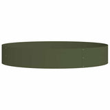 Planter Ring Olive Green 120 x 120 x 20 cm Cold-rolled Steel 873640
