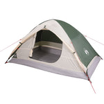 ZNTS Camping Tent Dome 2-Person Green Waterproof 94643