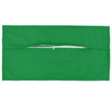 Cushion Cover 12 pcs HOUTEN Green 40 x 80 cm Polyester 918297