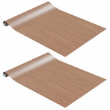 Self-adhesive Furniture Films 2 pcs Light Oak 500x90 cm PVC 3059650