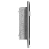 Mirror High grey sonoma 80 x 37 cm Glass and Engineered Wood 863304