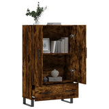 Highboard Smoked Oak 69.5x31x115 cm Engineered Wood 828265