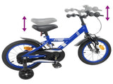 Kids Bike 16 Inches for 4-6 Years Old Dark Blue 42009624
