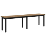 Bench Artisian Oak 160 x 35 x 45 cm Engineered Wood 892607