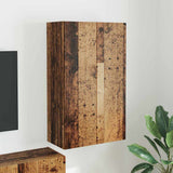 TV Wall Cabinet Old Wood 59.5 x 31 x 100 cm Engineered Wood 892377