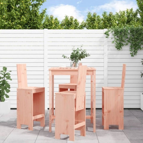 5 Piece Garden Bar Set Solid Wood Douglas 3157774