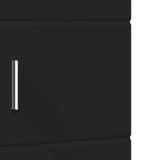 Bathroom Cabinet Set TULUM Black 37 x 31.5 x 203 cm 880352