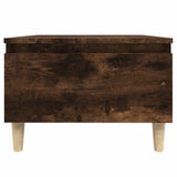 Side Tables 2 pcs Smoked Oak 50x46x35 cm Engineered Wood 819511