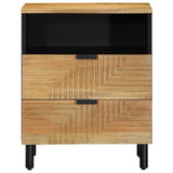 Bedside Cabinet Brown 50x33x62 cm Solid Wood Mango 4017730