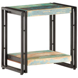 ZNTS Side Table 40x30x40 cm Solid Reclaimed Wood 320684