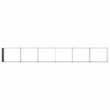 Raised Garden Bed Brown 600 x 80 x 55 cm cold-rolled steel 8006454