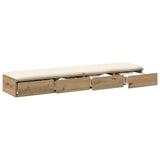 Bed Drawers Artisan Oak 140 x 36.5 x 16.5 cm Engineered Wood 866954