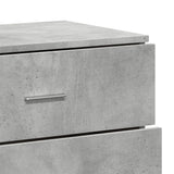 Sideboards 2 pcs Concrete Grey 60x39x80 cm Engineered Wood 3276626