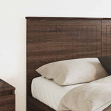 Headboard with Headboard Brown Oak 150 cm Engineered wood 887755
