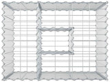 Gabion Raised Bed Silver 42033320