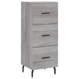 Sideboard Grey Sonoma 34.5x34x90 cm Engineered Wood 828626