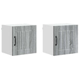 Wall Cabinet LUCCA 2 pcs Grey Sonoma 40 x 31 x 40 cm 884887
